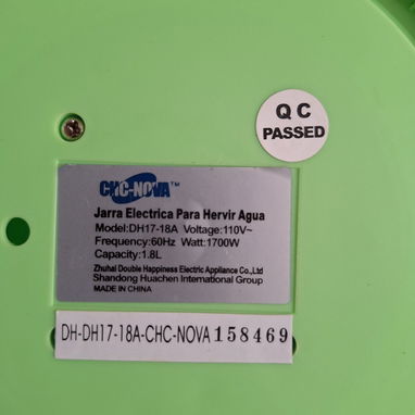 Jarra Electrica para Hervir Agua!! Como nueva. 52012060. Añádeme como contacto en WhatsApp. https://wa.me/qr/AIMWG5NI5SQ - Img 126337411
