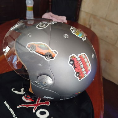 Casco de moto marca SOXON original - Img 118424864