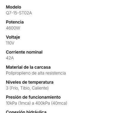 Ducha eléctrica - Img 124673274
