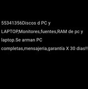 55341356Discos d PC y LAPTOP,Monitores,fuentes,RAM de pc y laptop.Se arman PC completas,mensajeria,garantía X 30 dias!! - Img 42786469