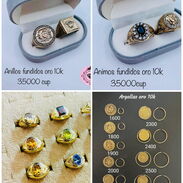Oro plata anillos cadenas dijes piercing manillas aretes argollas dormilonas - Img 45372124