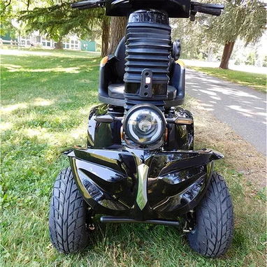 Heavy Duty 4-Wheel Mobility Scooter 31 Miles 3-Speed 1000W 500lbs Capacity - Img 122278623