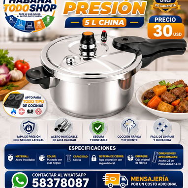 OLLA DE PRESIÓN MILEXUS DE 5 LITROS NUEVAS EN CAJA!!! - Img 125931575