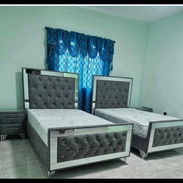 Cama de lujo gris - Img 58383422