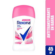 Desodorante Rexona 72 H Invisible 45g. Para piel sensible hidratante. Protección 100% segura y perdurable - Img 55033138
