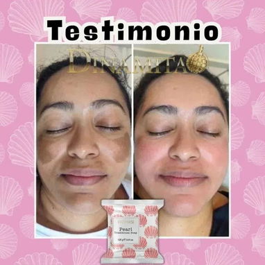 Jabón de Perlas 🫧 125g (Para eliminar manchas del rostro y el cuerpo de Farmasi - 3/3