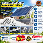 ☀️ 100% ALUMINIO ☀️ SOPORTE REGULABLES PARA PANELES SOLARES. DAMOS FACTURA Y GARANTÍA. TELF 54833699 - Img 57891196