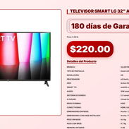 TELEVISOR SMART LG 32" AI HD . - Img 57009747