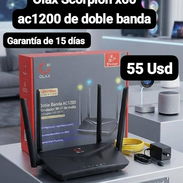 Router wi-fi de malla Olax Scorpion x60 ac1200 de doble banda, Garantía de 15 días, Entrega por un mínimo costo adiciona - Img 57277413