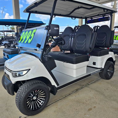 SuperMach 4-Passenger / Lithium Golf Cart Bluetooth, Apple CarPlay, - 4/4