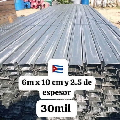 Purles galvanizados de 2.50 metros x 2mm de espesor x 6cm ancho , purles de 3 m x 1.8 de espesor x 7cm , entre otros . - 3/3