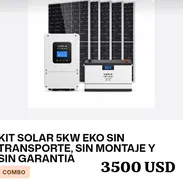 Kit solar 5 Kw EKO - Img 55562222
