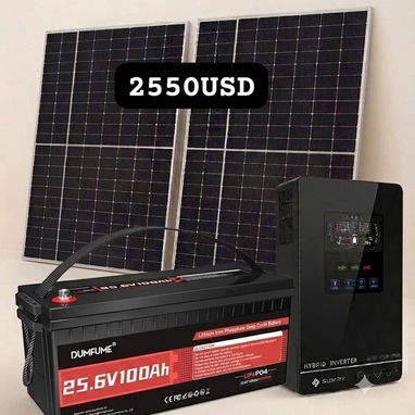 Kits solares, paneles de 550 W y ecoflows con y sin paneles - 10/10
