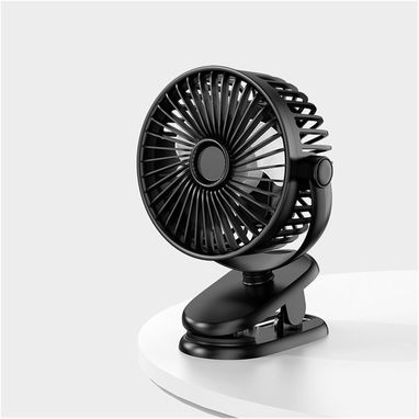 Ventilador Portátil con Clip 🔌 USB Recargable 🌬️ 3 Velocidades Silencioso 🔄 Rotación 360° para Cochecito, Cuna y Hoga - 7/7