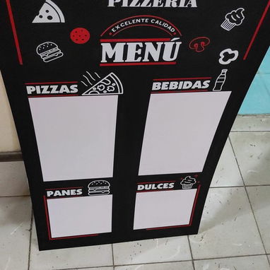 Pizarra Menú personalizado - Img 117486859