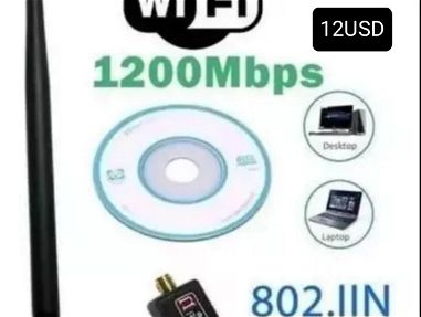 Antena wifi con adaptador USB - Img main-image-45689347
