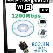 Antena wifi con adaptador USB - Img 45685362