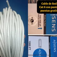 Cable de red ethernet)Cable de red Ethernet Cat5e Cable de red Ethernet Cat6 Cable de red Ethernet Cat6a Cable de red ut - Img 45533671