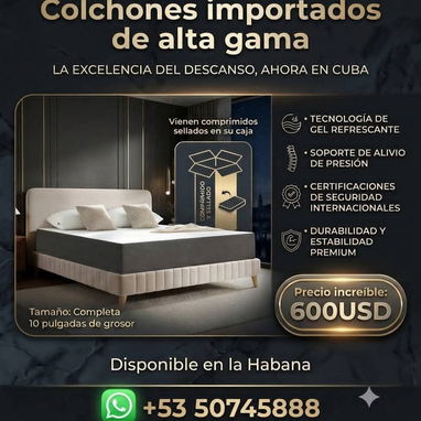 Colchones importados de gama alta al mejor precio de toda Cuba - 3/3