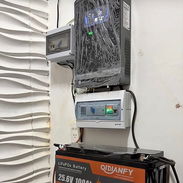 Kit de 4kw SOLO 110 vol, 2 Paneles solares bifaciales 600 Wats, -1 ó 2 batería de cajón, -inversor de 4kw 110 vol, - Img 57455872