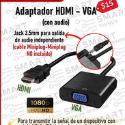 1 Adaptador HDMI a VGA......... - Img 45069975