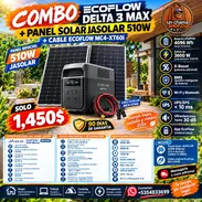 ☀️ PANEL JASOLAR 🔋 EE DELTA 3 MAX ⚡ CABLE MC4-XT60I TODO X SOLO 1450 USD. DAMOS FACTURA Y GARANTÍA. 📲 54833699 - Img 57704026