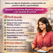 "Agencia de selección de personal, invita a interesados en empleo a registrarse. Tenemos las siguiente vacantes: - Img 57235633