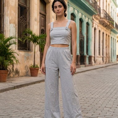 Conjunto de pantaloneta y blusa (Tallas M y L) - Img 121946475