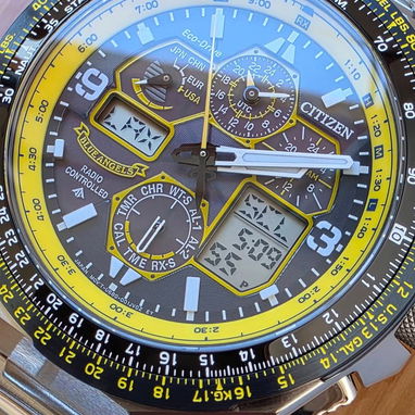 edición especial blue angels promaster skyhawk 🦅halcón del cielo de citizen  modelos de 5ta y 6ta generacion - Img 117404795