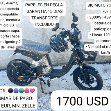Bicicletas eléctricas, bicimotos y motos eléctricas. - Img 124439399