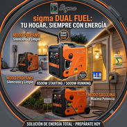 Planta Generador Sigma Dual Fuel 6500 W - Img 56174541