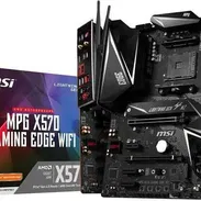 🎮 AMD 🎮 Board MSI MPG X570 Gaming Edge Wifi 🎮 8*+2VRM🔹4400mhz🔹PCIe4 x16🔹M.2 Gen4🔹2xM.2🔹6xSATA🔹7xUSB 📦0km - Img 53486303