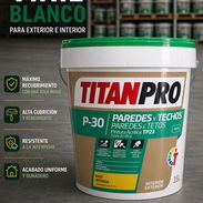 🎨 PINTURA Acrílica VINIL Blanco 15L – Máxima cobertura desde la primera mano - Img 55067499