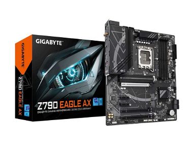 0km✅ Board Gigabyte Z790 Eagle AX 📦 12Gen-13Gen-14Gen, DDR5 ☎️56092006 - Img main-image