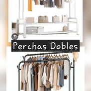 Perchas dobles super fuertes - Img 55932035