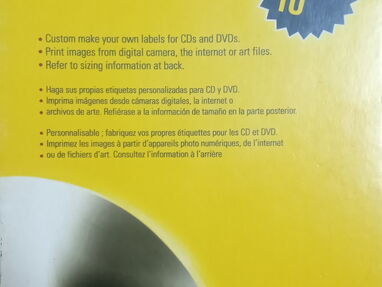 Etiquetas imprimibles para discos CD y DVD - Img main-image-45335930