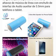 Minibocina minijack 3.5mm para teléfono - Img 56501253