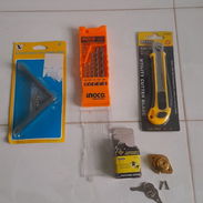 Caja fuerte, barrenas, taladro, Bombillos led, regulador de voltaje, cerraduras - Img 58423585