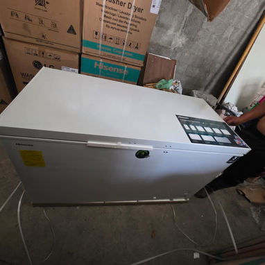 [NEV]🏵️Congelador Horizontal Hisense 15 pies en 720 usd - 4/5