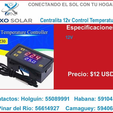 Relojes de temperatura y voltaje y centralitas para controlar loseñ electros ventiladores de lo autos. - Img 118767569