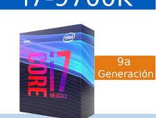 Rebaja de 180 a 150 Vendo CPU Intel Core i7-9700K Nuevo sellado en caja, este es modelo K que no trae Fan Tel. 52707776 - Img main-image-45726463