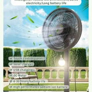 Tienda 💐🏡🏩🏬💐 TODO HOGAR . 💨🌬️Ventilador recargable🌬️💨🔌 🔆Ventilador recargable de pedestal 🔆 MARCA ✅: Sanumo - Img 55909488