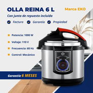 🥘 REINA 🥘 OLLA MULTIFUNCIONAL EKO DE 6 LITROS. MENSAJERÍA CON FACTURA Y GARANTÍA 6 MESES. TL 54833699 - Img 53314221