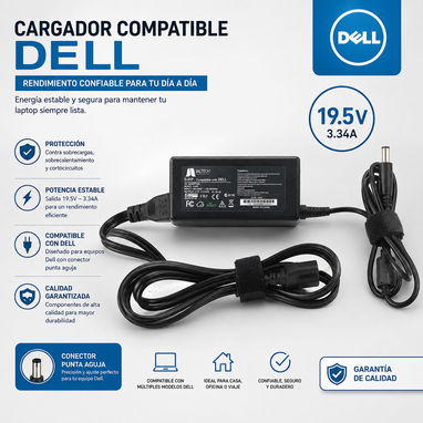 CARGADORES PARA HP, DELL Y TOSHIBA VARIOS TIPOS - 5/5