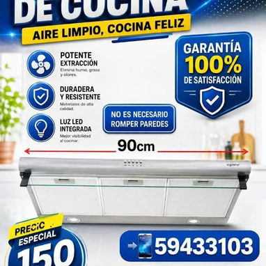 *CAMPANAS EXTRACTORAS DE COCINAS* , *"(VARIOS MODELOS Y PRECIOS)" y """COCINAS EMPOTRABLES""""* 馃摬wa.me/594 - Img 124918414