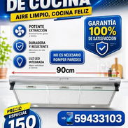 *wa.me/59433103* *✨️🤍🤍🤍#CAMPANAS #EXTRACTORAS DE #COCINA,ELIMINA GRASAS,VAPORES Y OLORES. Marca "WAELCO" *BLANCAS-COC - Img 56137594