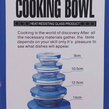 Set de bowls de cristal - 2/3