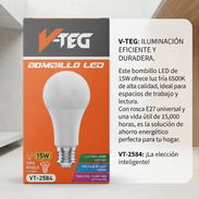 Bombillo LED 15W Marca V-Teg - Img 57838401
