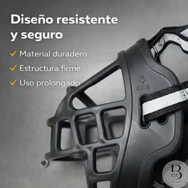 Bozal flexible talla M para perros medianos y grandes - 2/4