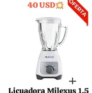 Licuadora Milexus con vaso de cristal de 1.5 lt - Img 50058112